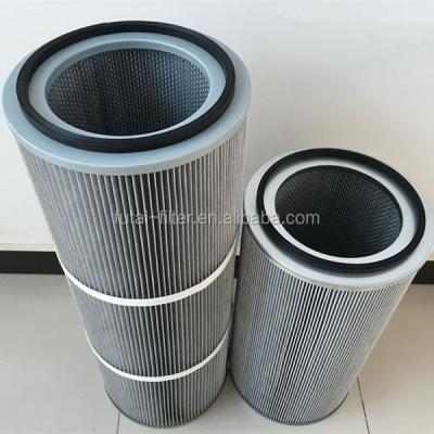 China Antistatic Air Filter Dust Polyester Air Filter Cartridge For Industrial Filter for sale