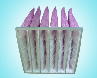 China Air Filter Nonwoven Fabric F5 F6 F7 F8 F9 Pocket Air Filter for sale