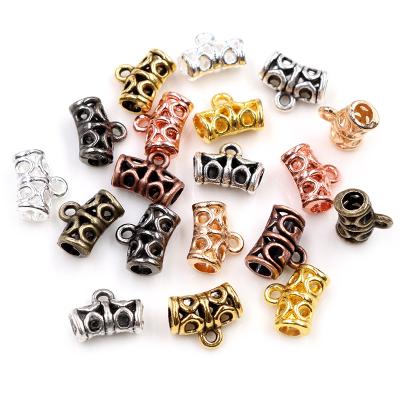 China Bead Bails Pendants Connector Charms 20pcs 12x9mm Bead Bails Pendants Jewelry Making DIY Necklace Connector Bails Pendants Charm Jewelry Supplies for sale