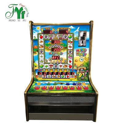 China Happy Fruit/Mario/TRAGAMONEDA Machine Led Coin Operated Slot Game Machine FM-11 for sale