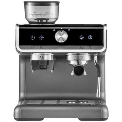 China Hotel 19 Bar Cappuccino Maker One Automatic Espresso Machine Brew Coffee By Forcing Pressure Espresso Coffee Machine With Grinder for sale