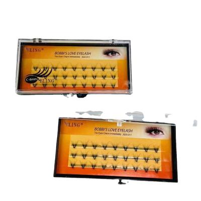 China BLING natural soft wholesale false eyelashes make eyes beautiful more stereoscopic and brighter for sale