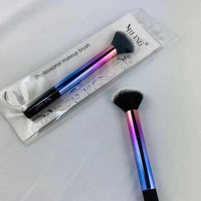 China Durable BLING brushDaily Cosmetics Makeup Brush Brand New Hair+Metal Synthetic Handle Cosmetic Brushes for sale