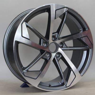 China Aluminum All Kinds Of New Designs 5 Hole Alloy Rims Sports Car Wheel for sale