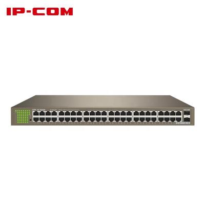 China QoS IP-COM G1050F 48 Port Gigabit Enterprise Network Ethernet Switch With 2 SFP Port for sale