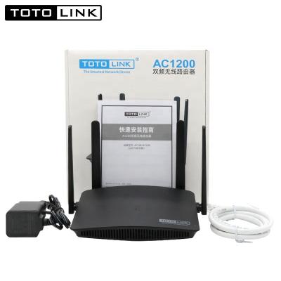 China TOTOLINK A720R AC1200 Dual Band Home Wireless Roteador 1167Mbps Fast Speed ​​WiFi Four External Antennas Router for sale