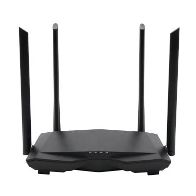 China AC6 Home Wireless Router AC1200M 80211AC Wifi Router 10/100M with 2.4ghz/5ghz dual band wifi repeater for sale