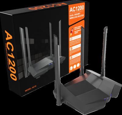 China Tenda AC10 mbps 5ghz 80211AC dual band smart network wifi router home wireless home AC1200M gigabit repeater for sale