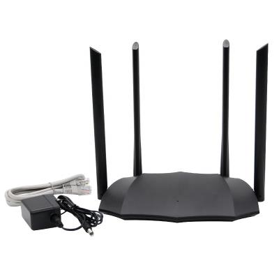 China AC8 AC1200M Smart Home Dual Band WiFi Repeater Equipped With Gigabit Ports Long Range Home Portable Router for sale