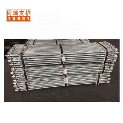 China Undergroud support for mining and tunnels underground mining support M20x2400mm pallet anchor bolt with bearing plate for sale