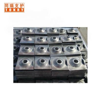 China Easy Install Hot Selling Bearing Plate For Friction Bolt Slot Sets Anchor Bolt Bolt for sale