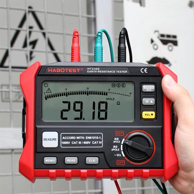 China HT2302 Digital Measurement Insulation Resistance Electrical Earth Resistance Meter for sale