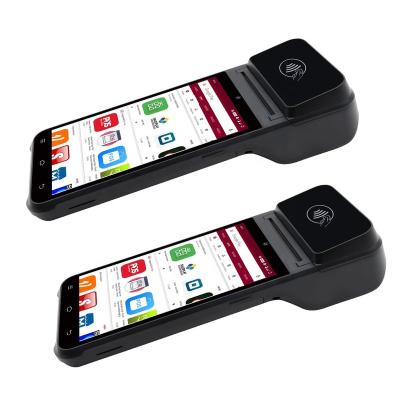 China Smartphone Restaurant POS Handheld Terminal with Thermal Printer and NFC Reader Android 58MM 5MP Rear Camera for sale