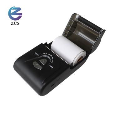 China ZCS103 black and white cheap bluetooth mini pos printer mobile thermal receipt printer with big battery for sale