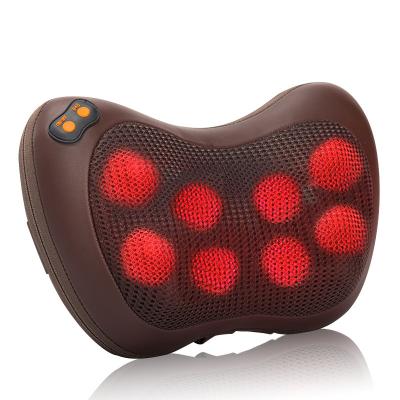 China Electric Body Car Neck Shoulder Massager Kneading Pillow and Full Body Massage Product Shiatsu Home Massager for sale