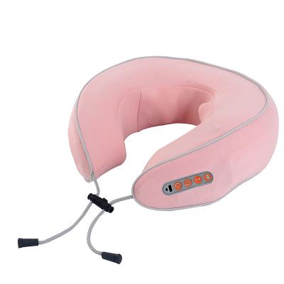 China Home Dual-Use Car Neck Shiatsu Massage U-Shape Pillow and Massage Home Rechargeable Pillow for sale