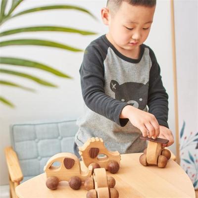 China Living Room Wooden Kids Toy Storage Organizer With Cloth Bins In Animal Design China Guangzhou Solid Wood Furniture Factory for sale