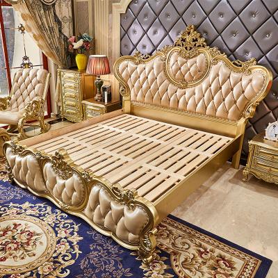 China Wholesale Custom Modern King Bed Frame With Storage , Leather Modern Storage Luxury Bed for sale