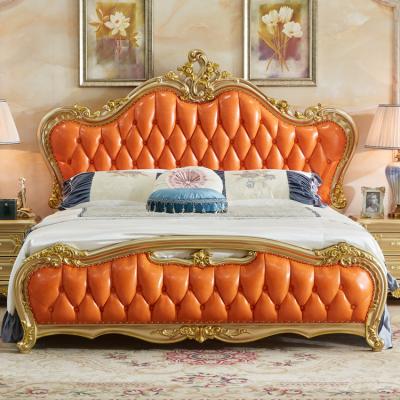 China Modern Wholesale Custom Colors Oak Bed Room Furniture Set, Wood Frame Furniture Beds for sale