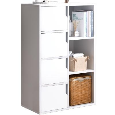 China Modern Bookcase (Other) Wholesale Custom Colors Adjustable For Sale Book Shelves Bookcase With Door for sale