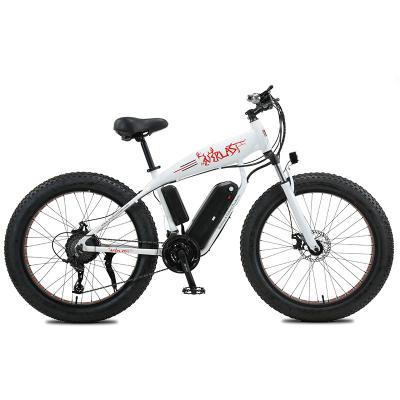 China Aluminum Alloy Tire Standard Ebike 26*4.0 Fatbike Electric Fat Bike for sale