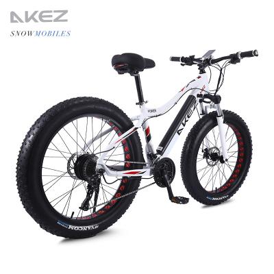 China Standard Inch 26*4.0 Fat Tire Electric Bicycle Aluminum Snow Bike 36V 10AH 350W Chinese Ebike for sale