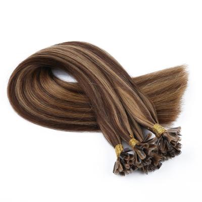 China Luxury 100% U Tip Hair Extension Quality Indian Remy U-Tip Extension Hair I Tip / Flat U Tip Hair Extensions for sale