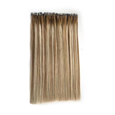 China Bellami Wholesale Human Hair 120g 160g 220g 240g Double Thickness Natural Wave Lace Weft Clip In Hair Extensions for sale