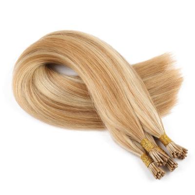 China 100% Hair I Tip Extension I-Tip Blonde Double Dawn Hair Real Natural From Extensions for sale