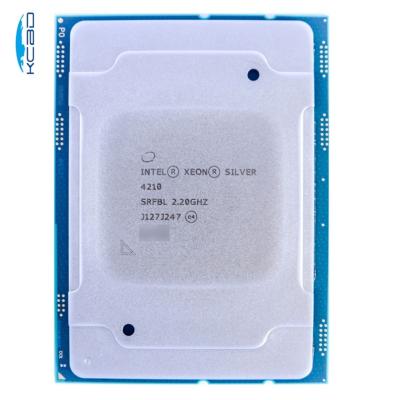 China Server Xeon Silver 4210 Processor SRFBL 10 Core Server CPU for sale