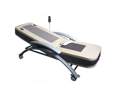 China Hot Sale Contemporary Portable V3 Plus Jade Roller Electric Thermal Massage Bed With LCD Display Exterior for sale