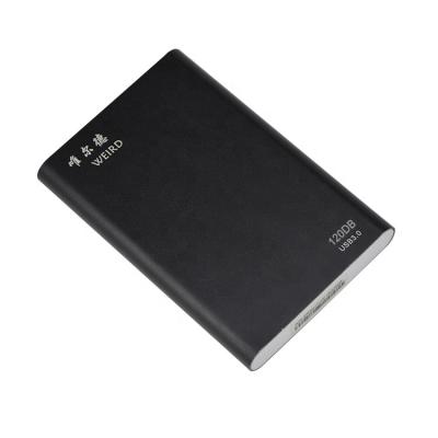 China Extreme Thin Portable SSD 120gb SSD High Speed ​​Portable Hard Mobile External Laptop Hard Drives for sale