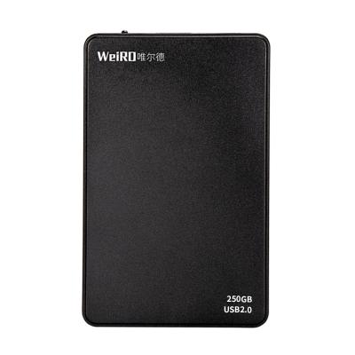 China Portable Hard Drives 250GB Hard Drive External Hdd 2.5 Hdd Portable Hard Drives USB 2.0 for sale