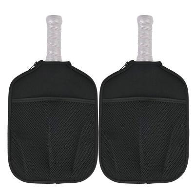 China Waterproof Neoprene Pickleball Paddle Cover Racket Sleeve for sale