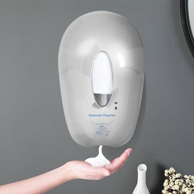 China Free Customized Touchless Foam Soap Dispenser Touch Induction Sensor Stainless Steel Smart Wall Mount Automatic Liquid Foam Soap Dispenser for sale