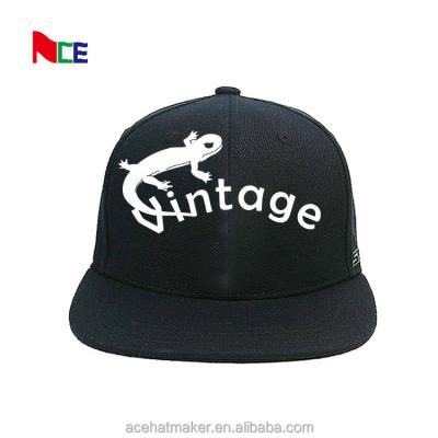 China COMMON design brim 5/6 bill board hip hop gorros men's adjustable flat hat and snapback hat wholesale custom made for sale