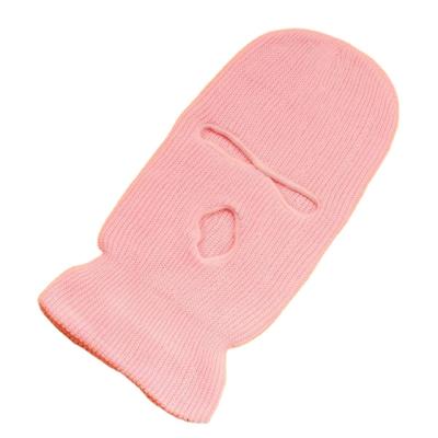 China 2021 Winter COMMON Acrylic Custom Motorcycle Ski Mask Pink Balaclava for sale