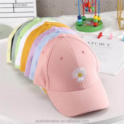 China 2021 Spring JOINT Baseball Cap Child Little Candy Daisies Colors Kids Hats Boy Girl Caps 2 To 8 Years Old for sale