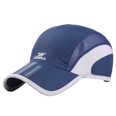 China New JOINT Men's Women Print Quick-drying Outdoor Mesh Hat Breathable Stylish Sports Ultra-thin Baseball Cap for sale