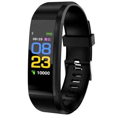 China Big Battery Touch Screen Fitness Tracker Heart Rate Monitor Smart Watch Bracelet for sale