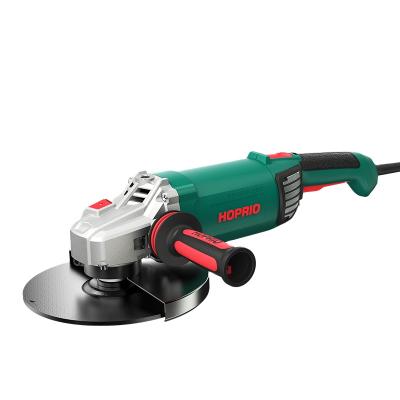 China Large Structural Grinding for Cleaning or HOPRIO 9 INCH 2600W Brushless Bevelling Angle Grinder for sale