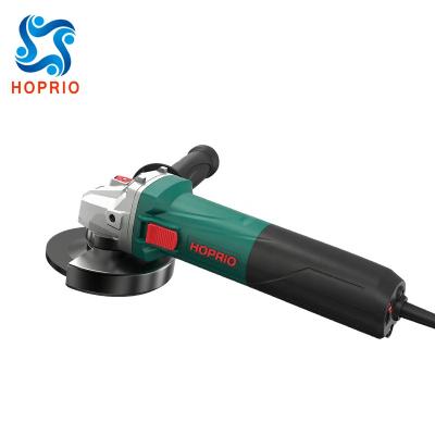 China Hoprio 5 Inch High Efficiency Brushless Angle Grinder with S1M-125YE1 Brushless Motor for sale