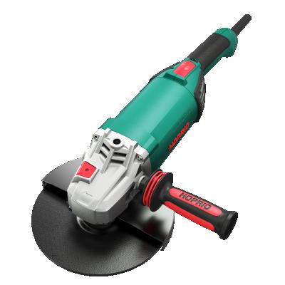 China Large Structural Grinding for Cleaning or Trimming 7 Inch 180mm Attached Angle Grinder Electric Metal Cutting Heavy Industrial Brushless Motor for sale