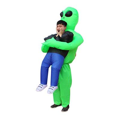 China ET Inflatable Halloween Green Ghost Standing Costumes Props G684 for sale