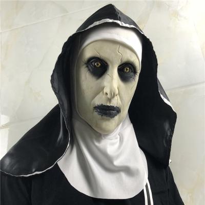 China Creation Of 2 Head Nun Mask Halloween Female Ghost Party Prop G687 for sale