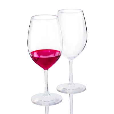 China Viable Unbreakable 20oz Tritan Wine Glass Wine Goblet Mug for sale