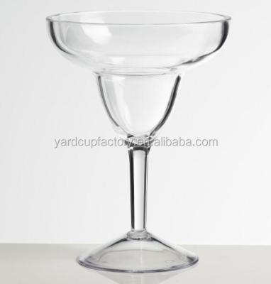 China 1400ML Plastic Margarita Glass Disposable Plastic Margarita Glass, Acrylic Margarita Glass for sale