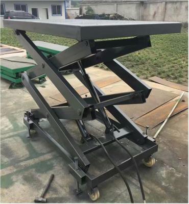 China Building Material Shops DFHOIST2019 Hydraulic Scissor Lift Stationary Electric Scissor Lift with 5ton Capacity for sale