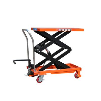 China Portable Manual Trolley Hydraulic Lift Electric Scissor Lift Table for sale