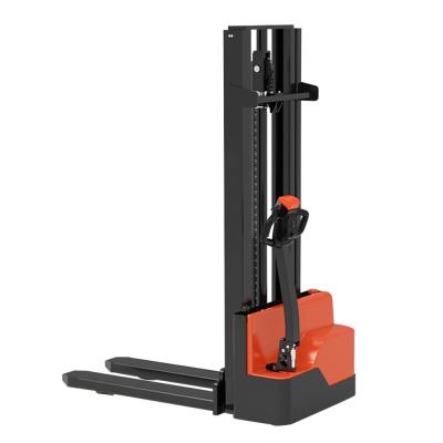 China Convenient 500kg Transfer Materials DFLIFT Mini Self Loading Electric Pallet Stacker Price for sale